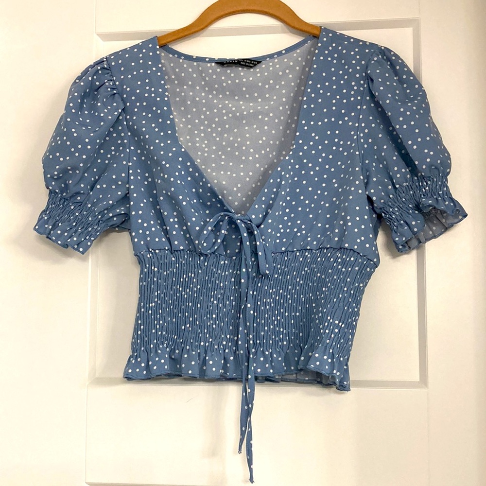 Sweetheart❤️neck blouse